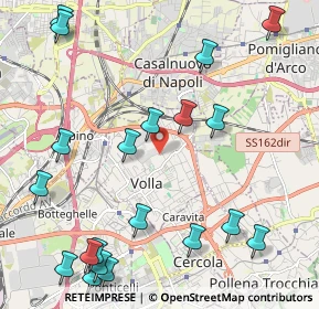 Mappa Via Rossellini, 80040 Volla NA, Italia (2.9645)