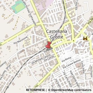 Mappa Via Nizza, 27, 70013 Castellana Grotte, Bari (Puglia)