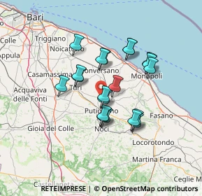 Mappa SP 32, 70017 Putignano BA (11.639)