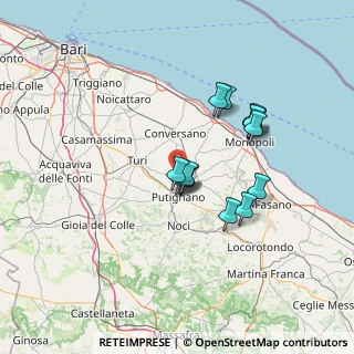 Mappa SP 32, 70017 Putignano BA (11.77714)