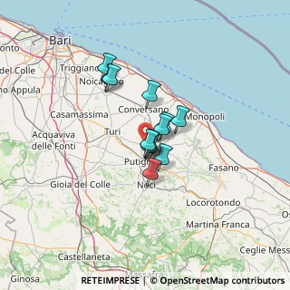 Mappa SP 32, 70017 Putignano BA (8.47615)