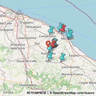 Mappa SP 32, 70017 Putignano BA (9.57917)
