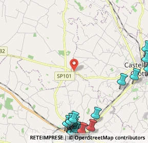 Mappa SP 32, 70017 Putignano BA (3.576)