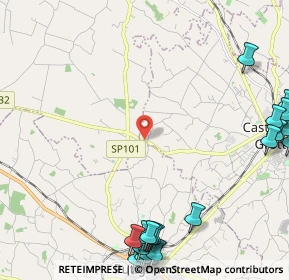 Mappa SP 32, 70017 Putignano BA (3.617)