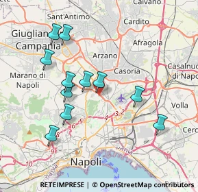 Mappa Via Gherardo Marone, 80144 Napoli NA, Italia (3.89364)