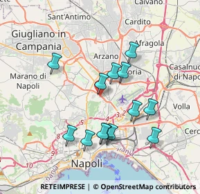 Mappa Via Gherardo Marone, 80144 Napoli NA, Italia (3.64769)