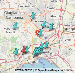 Mappa Via Gherardo Marone, 80144 Napoli NA, Italia (4.01529)