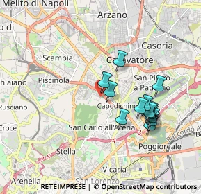 Mappa Via Gherardo Marone, 80144 Napoli NA, Italia (1.79308)