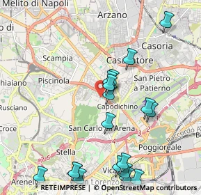 Mappa Via Gherardo Marone, 80144 Napoli NA, Italia (2.60389)
