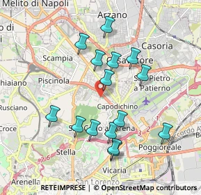 Mappa Via Gherardo Marone, 80144 Napoli NA, Italia (1.91733)