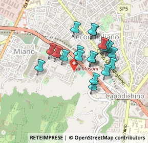 Mappa Via Gherardo Marone, 80144 Napoli NA, Italia (0.3835)