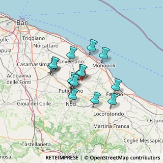 Mappa Strada Comunale Pista di Cristo, 70013 Castellana grotte BA, Italia (10.468)