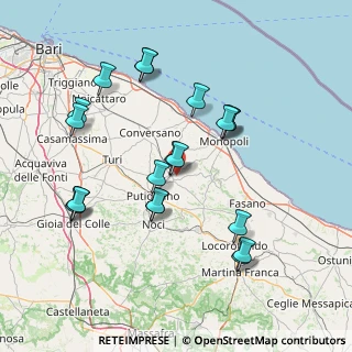 Mappa Strada Comunale Pista di Cristo, 70013 Castellana grotte BA, Italia (16.571)