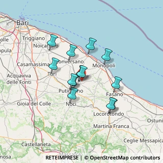 Mappa Strada Comunale Pista di Cristo, 70013 Castellana grotte BA, Italia (11.60538)