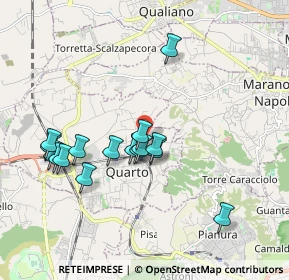 Mappa Via S. di Giacomo, 80010 Quarto NA, Italia (1.89)