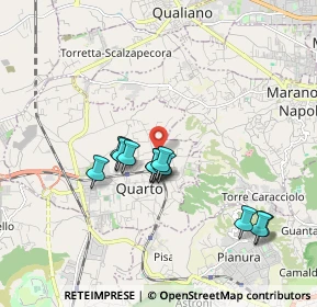 Mappa Via S. di Giacomo, 80010 Quarto NA, Italia (1.65333)