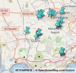 Mappa Via S. di Giacomo, 80010 Quarto NA, Italia (4.20611)