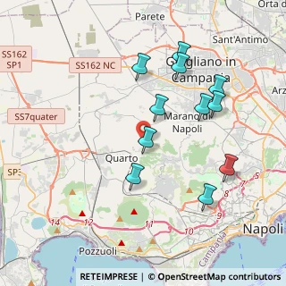 Mappa Via Cupa Lava, 80010 Quarto NA, Italia (4.05273)
