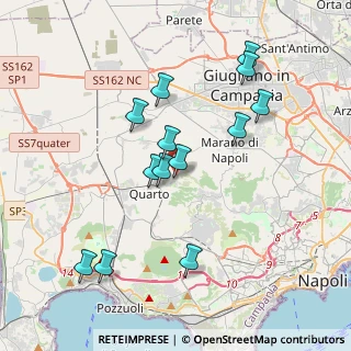 Mappa Via Cupa Lava, 80010 Quarto NA, Italia (3.97231)