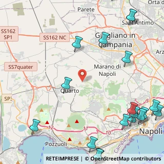 Mappa Via Cupa Lava, 80010 Quarto NA, Italia (7.33895)
