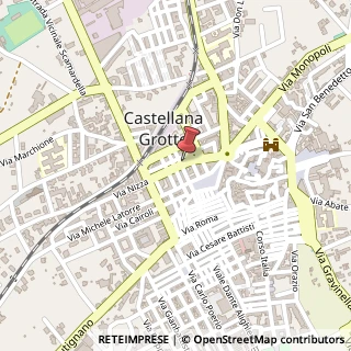 Mappa Via Volturno, 38, 70013 Castellana Grotte, Bari (Puglia)