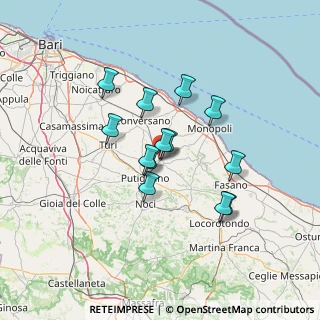Mappa Via Vincenzo Longo, 70013 Castellana Grotte BA, Italia (11.38846)