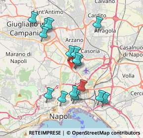 Mappa Via Masoni, 80144 Napoli NA, Italia (3.84313)