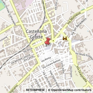 Mappa Piazza Garibaldi, 13, 70013 Castellana Grotte, Bari (Puglia)