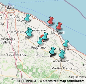 Mappa Via Enrico de Nicola, 70013 Castellana Grotte BA, Italia (12.41842)