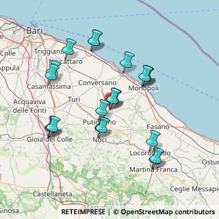 Mappa Via Enrico de Nicola, 70013 Castellana Grotte BA, Italia (16.27)