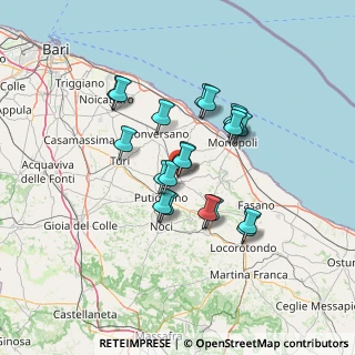 Mappa Via Enrico de Nicola, 70013 Castellana Grotte BA, Italia (11.7535)