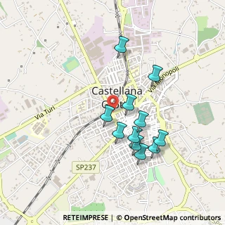 Mappa Via Enrico de Nicola, 70013 Castellana Grotte BA, Italia (0.43273)