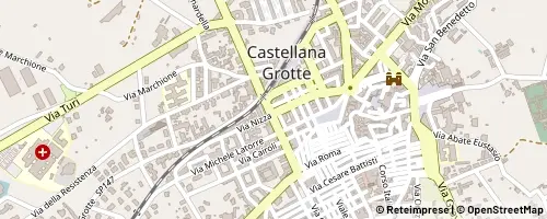 Mappa Castellana Grotte