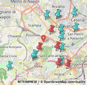 Mappa Via Gaetano Patrone, 80145 Napoli NA, Italia (2.34294)