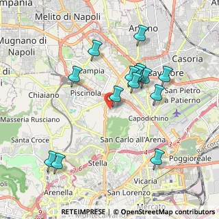 Mappa Via Gaetano Patrone, 80145 Napoli NA, Italia (2.04143)