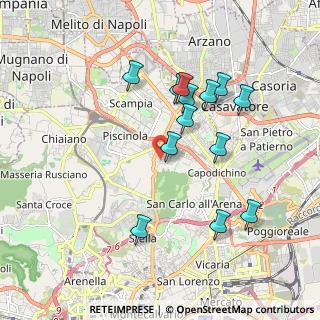 Mappa Via Gaetano Patrone, 80145 Napoli NA, Italia (1.92923)