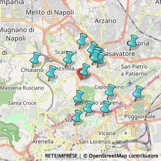 Mappa Via Gaetano Patrone, 80145 Napoli NA, Italia (1.83353)
