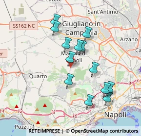 Mappa Via Marano Pianura, 80016 Marano di Napoli NA, Italia (3.54923)