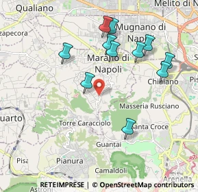Mappa Via Marano Pianura, 80016 Marano di Napoli NA, Italia (2.09364)