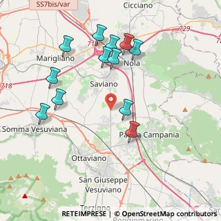 Mappa Via Castellammare, 80054 Saviano NA, Italia (4.39667)