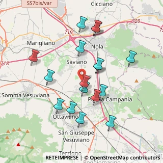 Mappa Via Castellammare, 80054 Saviano NA, Italia (3.99294)