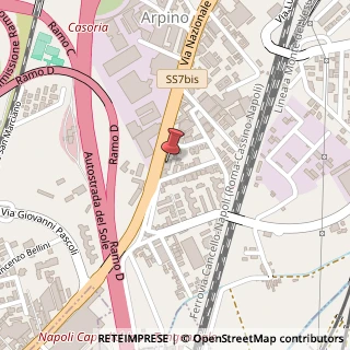 Mappa Via Nazionale delle Puglie, 118, 80026 Casoria, Napoli (Campania)