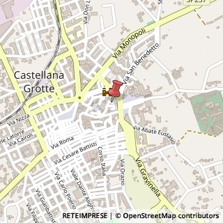 Mappa Via San Jacopo, 12, 70013 Castellana Grotte, Bari (Puglia)