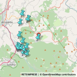 Mappa Via Calvino snc C.da Occhitelli, 83050 Volturara Irpina AV, Italia (5.07063)