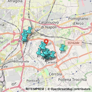 Mappa Via Montanino, 80040 Volla NA, Italia (1.58889)