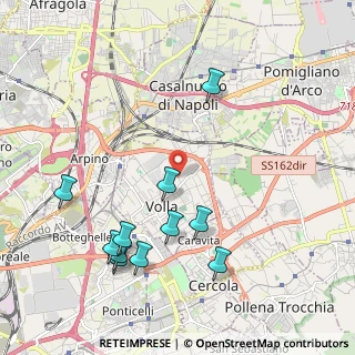 Mappa Via Montanino, 80040 Volla NA, Italia (2.43091)