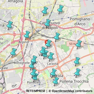 Mappa Via Montanino, 80040 Volla NA, Italia (2.654)