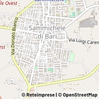 Map Sammichele di Bari
