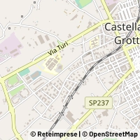Karte Castellana Grotte