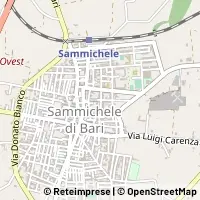 지도 Sammichele di Bari
